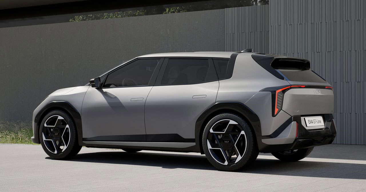 Kia EV4 hatchback electric car Kia EV4 hatchback electric car