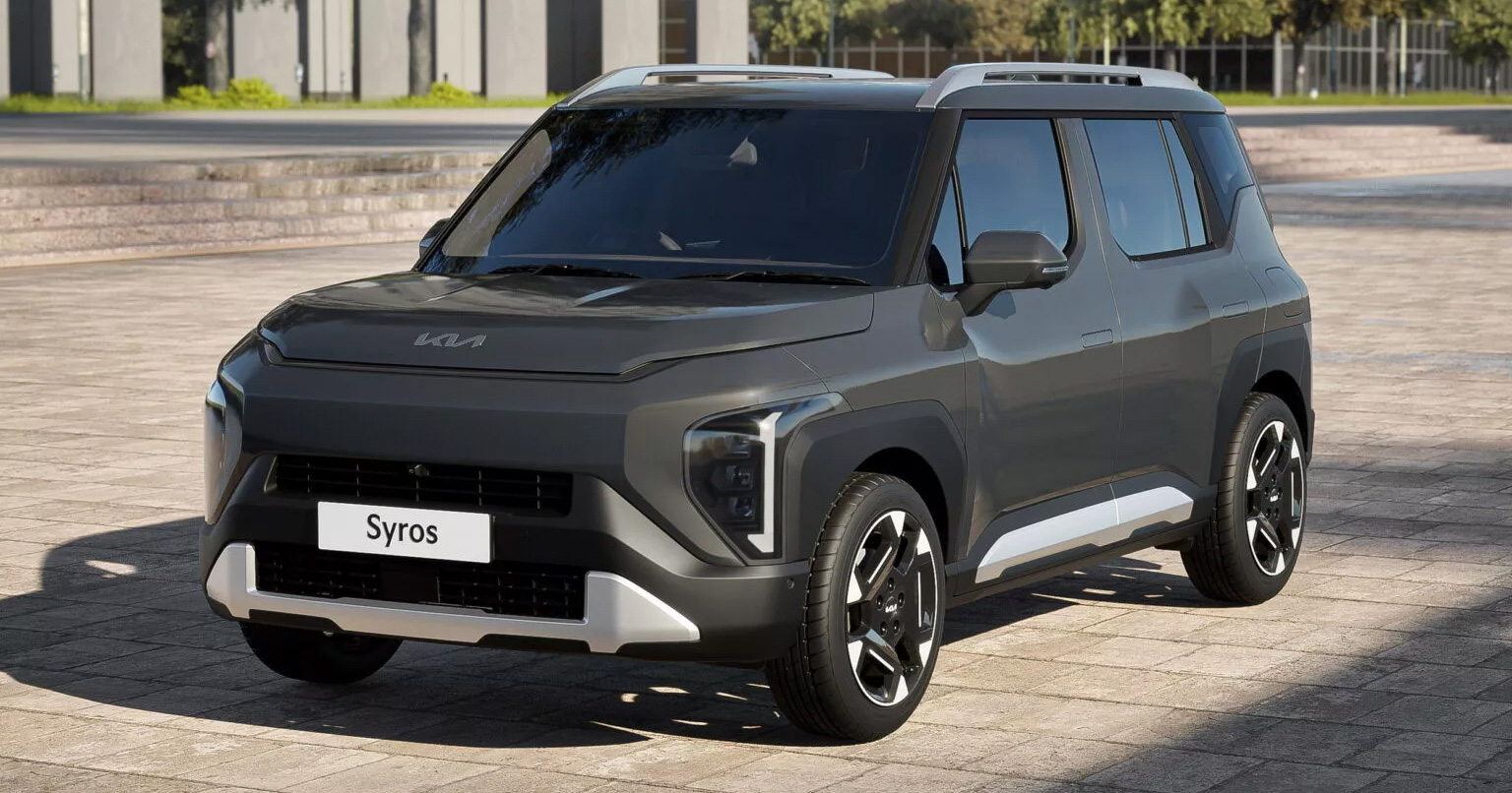Kia Syros, crossover compatto dal design angolare Kia Syros, crossover compatto dal design angolare