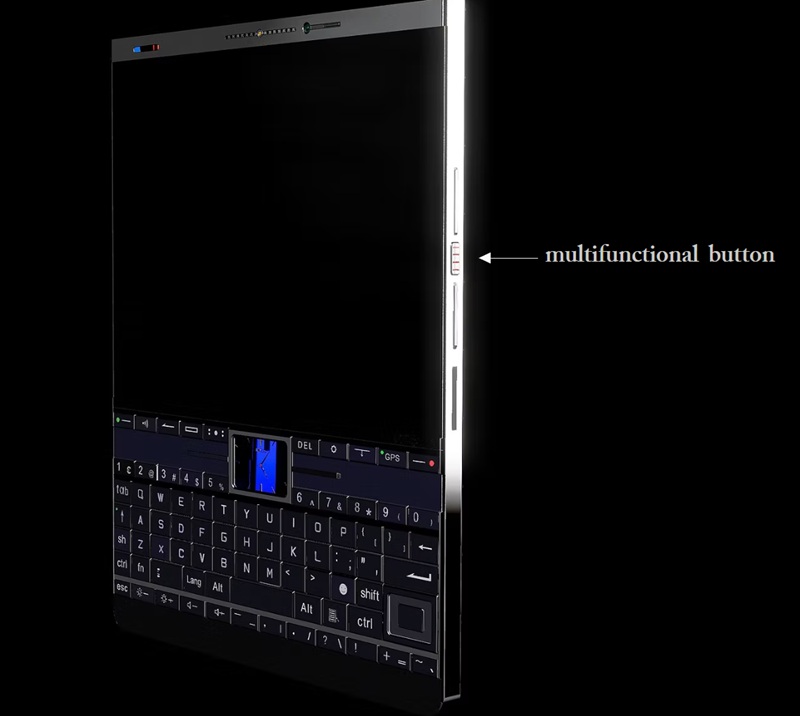 Smartphone Lotus Diplomat con tastiera