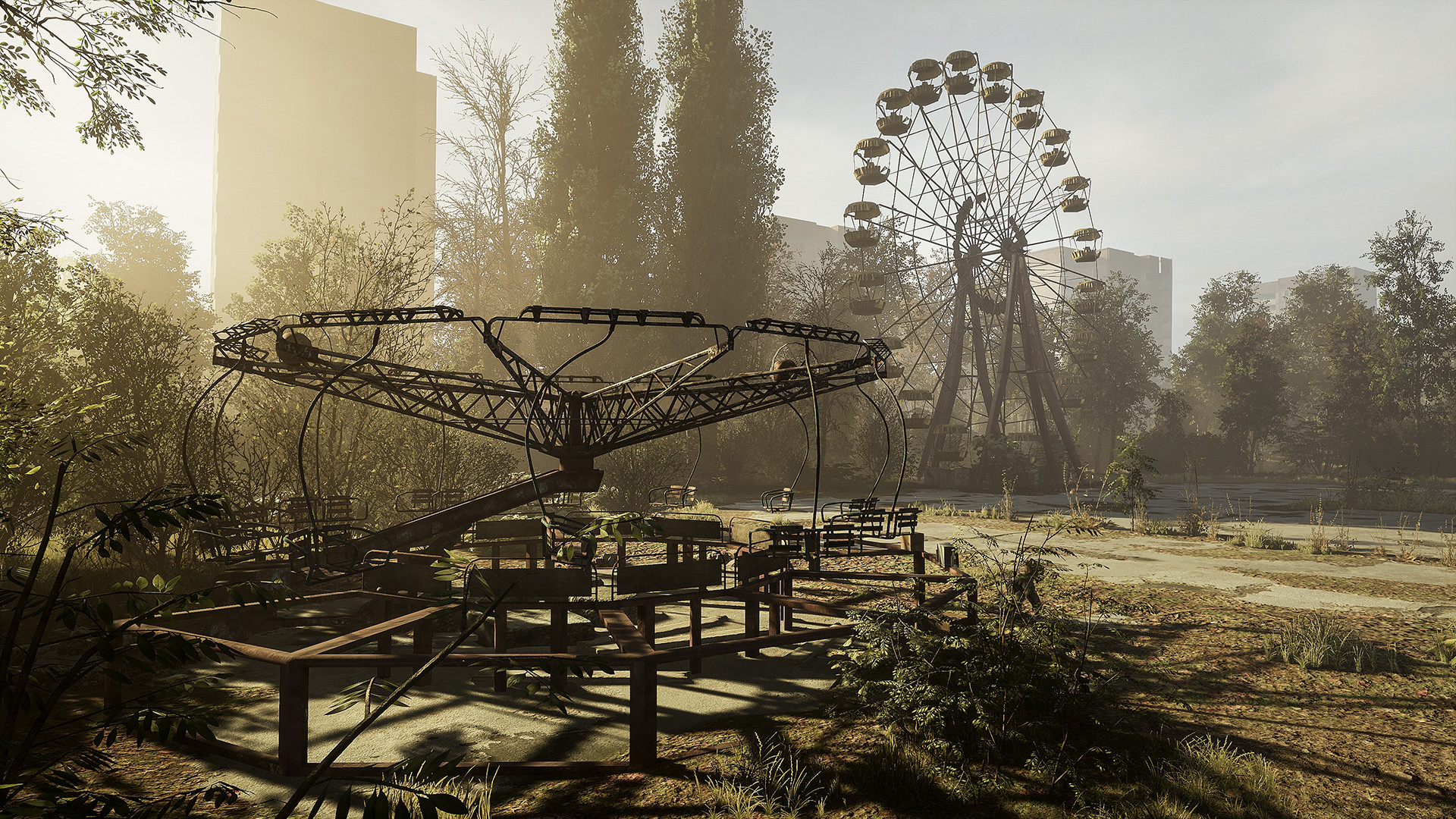 Una scena del gioco Chernobylite Una scena del gioco Chernobylite