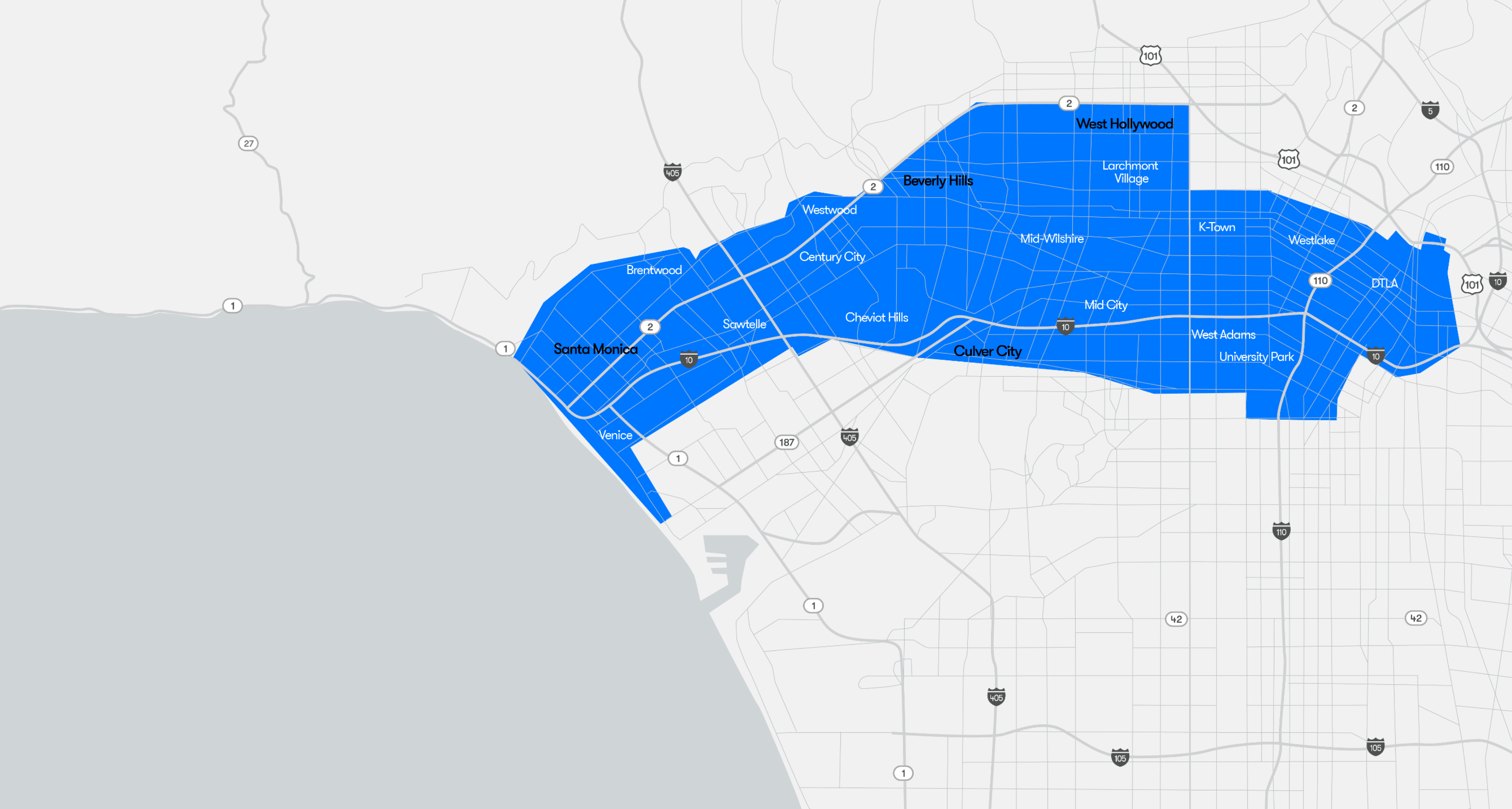 Il servizio di taxi robot di Waymo viene lanciato a Los Angeles-2 Il servizio di taxi robot di Waymo viene lanciato a Los Angeles-2