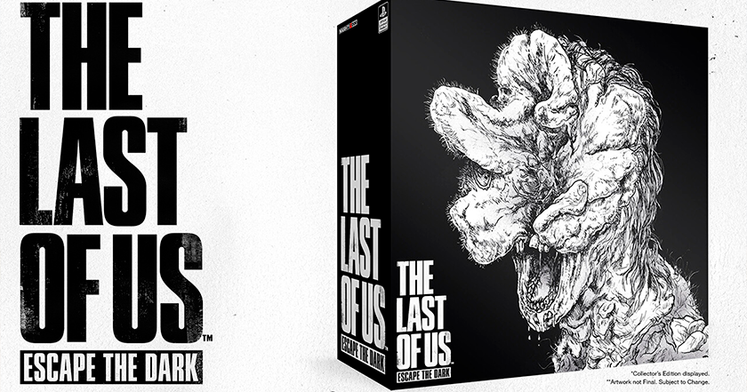 Naughty Dog ha annunciato il gioco da tavolo The Last of Us: Escape the Dark in stile bianco e nero. Avrà regole semplici con un'enfasi sul passaggio cooperativo. Naughty Dog ha annunciato il gioco da tavolo The Last of Us: Escape the Dark in stile bianco e nero. Avrà regole semplici con un'enfasi sul passaggio cooperativo.