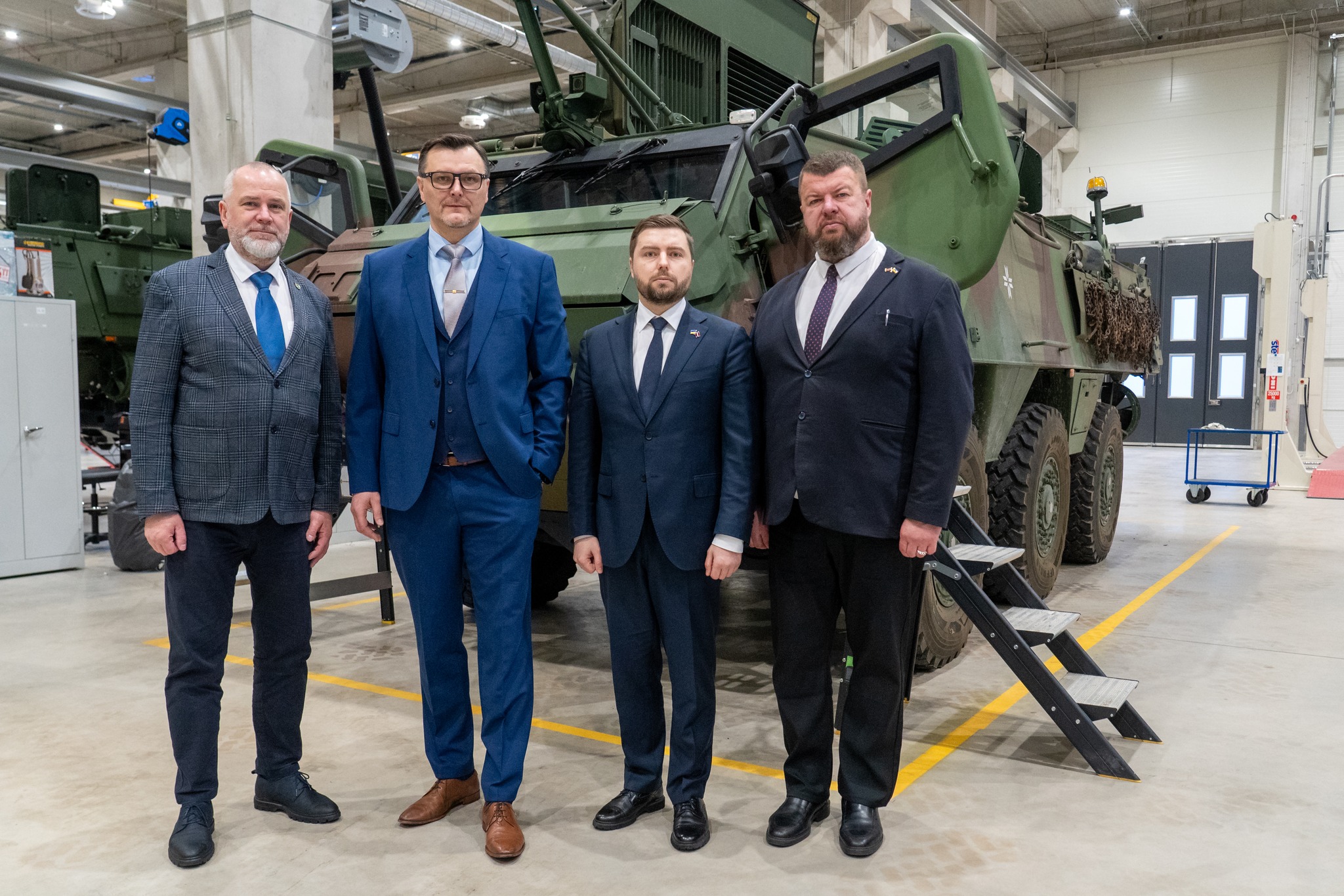 Ambasciatore dell'Ucraina alla produzione di veicoli corazzati per il trasporto di personale in Lettonia.