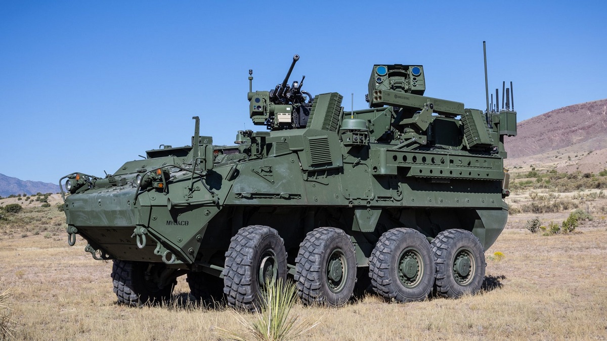 Drone killer: Leonardo DRS ha presentato un nuovo sistema di difesa aerea Counter-UAS basato sullo Stryker HMS Drone killer: Leonardo DRS ha presentato un nuovo sistema di difesa aerea Counter-UAS basato sullo Stryker HMS