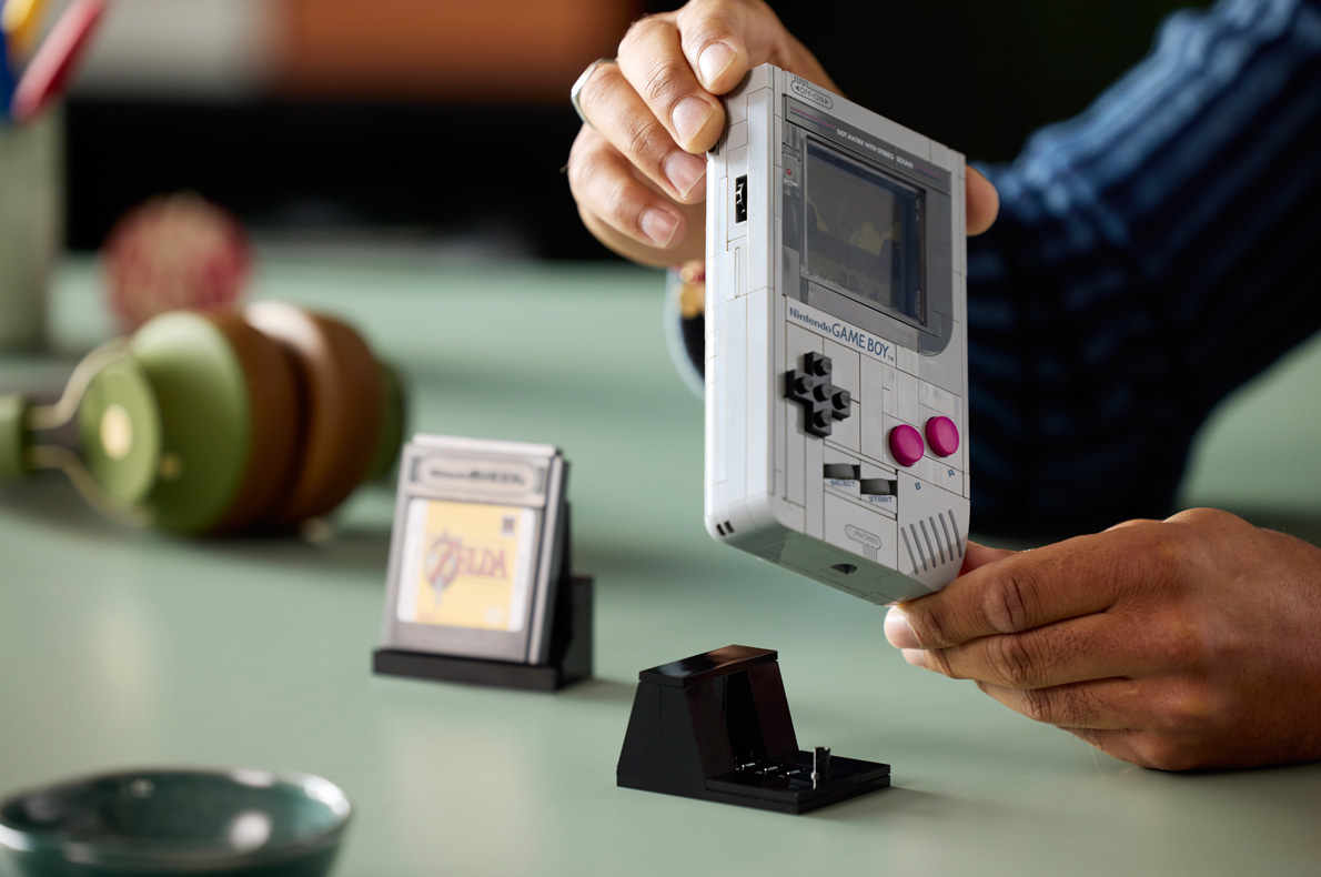 LEGO Game Boy con schermo lenticolare LEGO Game Boy con schermo lenticolare