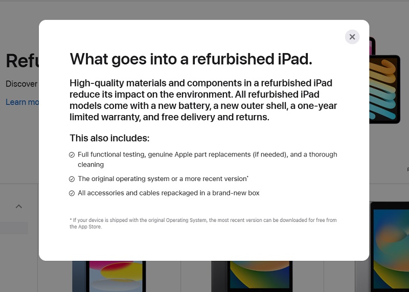 Una grande opportunità di risparmio: Apple ha iniziato a vendere tablet iPad 10 ricondizionati e ne garantisce la qualità-2 Una grande opportunità di risparmio: Apple ha iniziato a vendere tablet iPad 10 ricondizionati e ne garantisce la qualità-2