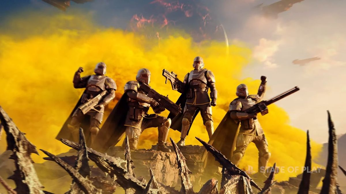 Sony potrebbe aver rinviato l'uscita dello sparatutto cooperativo Helldivers 2 Sony potrebbe aver rinviato l'uscita dello sparatutto cooperativo Helldivers 2