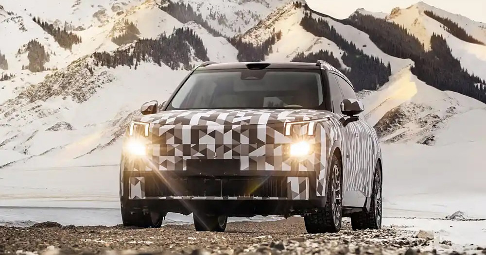 Lynk Co L946 nei test invernali Lynk Co L946 nei test invernali