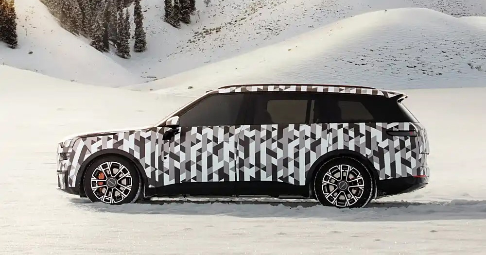 Lynk Co L946 nei test invernali Lynk Co L946 nei test invernali