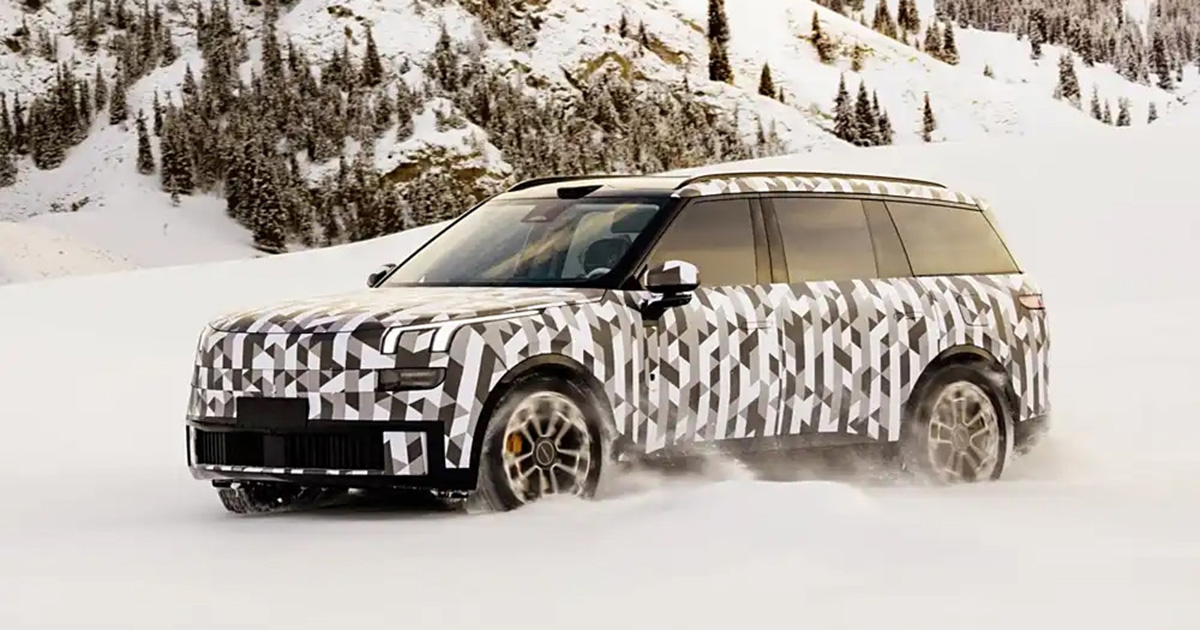 Lynk Co L946 nei test invernali Lynk Co L946 nei test invernali