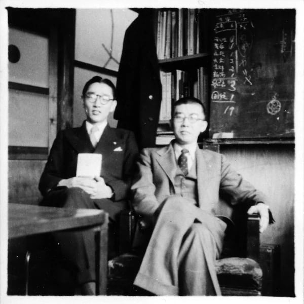 Akio Morita e Masaru Ibuka nel 1946