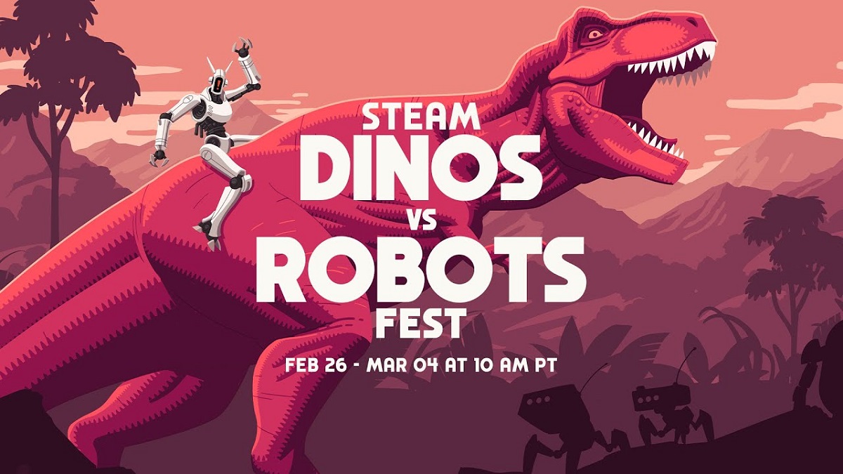 Chi è chi? Steam ha lanciato un festival di giochi Dinos vs. Robot Chi è chi? Steam ha lanciato un festival di giochi Dinos vs. Robot