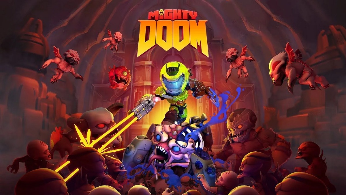 Mighty DOOM, il coloratissimo sparatutto top-down basato sul famoso franchise, è stato rilasciato Mighty DOOM, il coloratissimo sparatutto top-down basato sul famoso franchise, è stato rilasciato