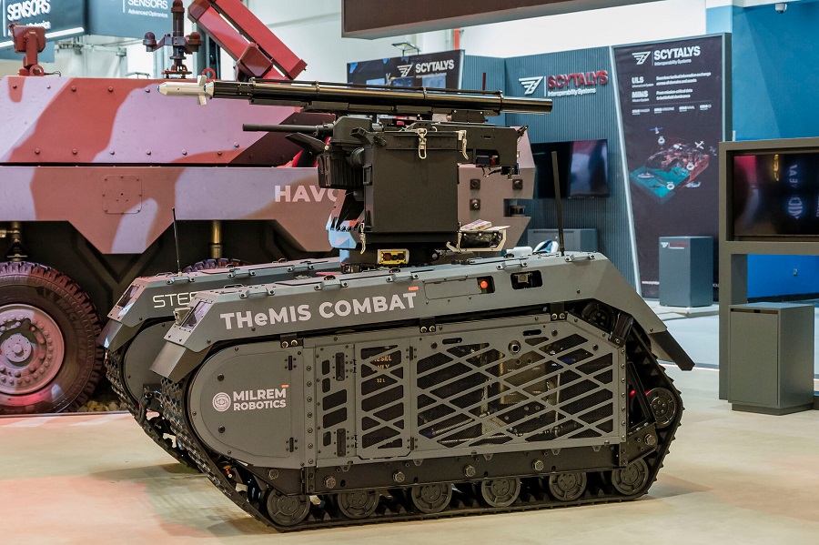 Tecnologia di combattimento THeMIS di Milrem Robotics