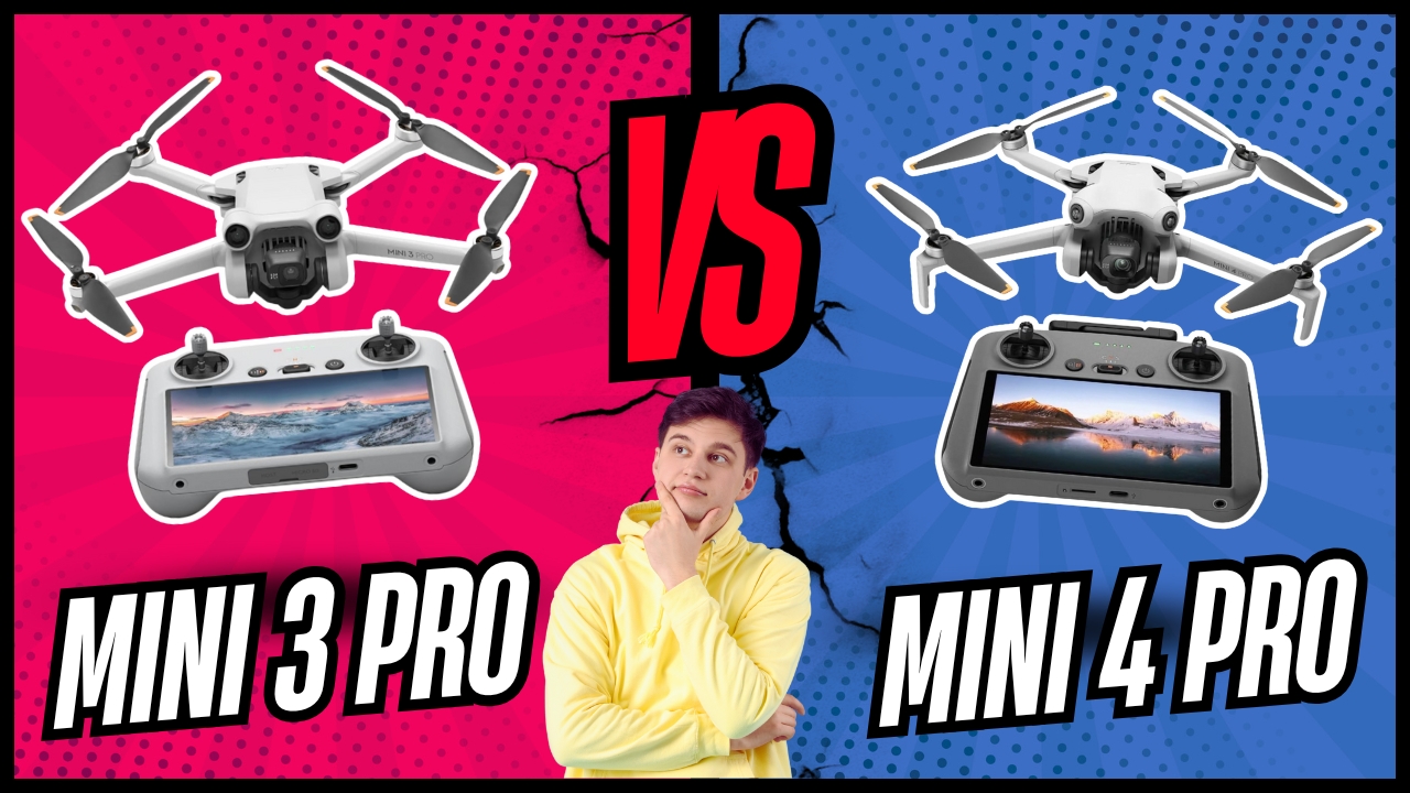 Mini 3 Pro contro Mini 4 Pro