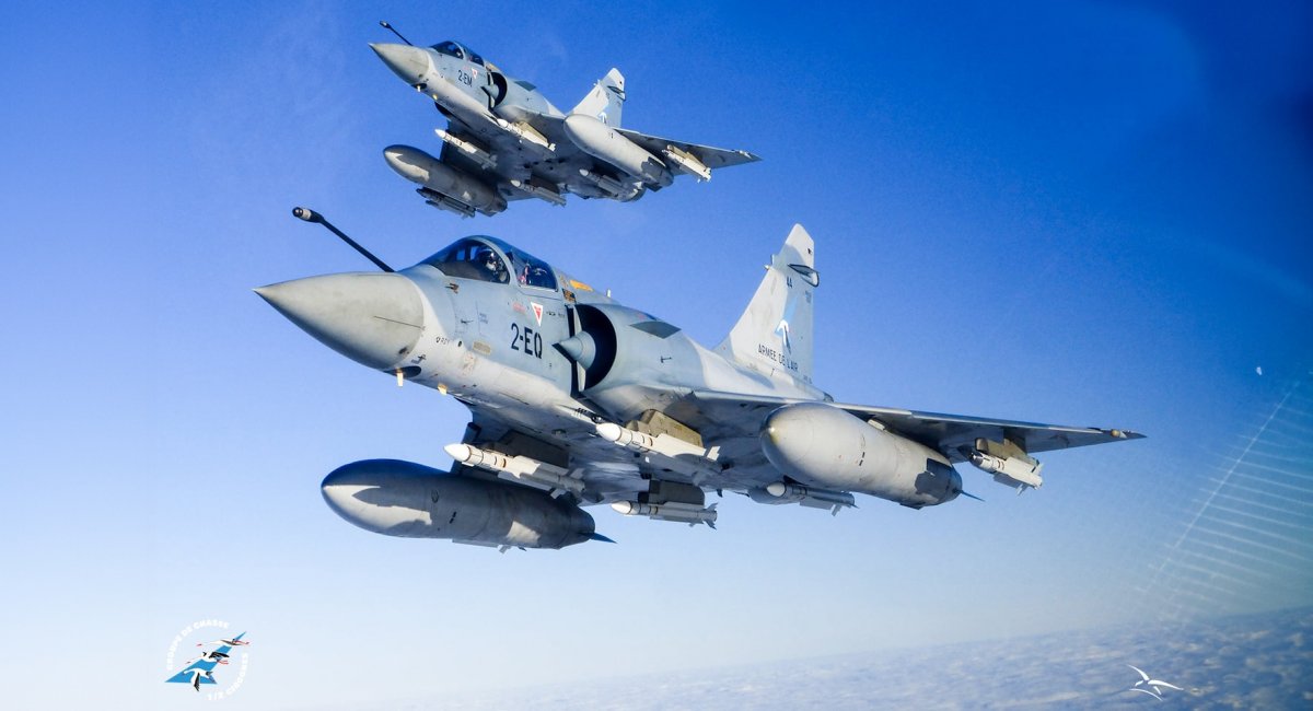 Il caccia francese Mirage 2000-5F