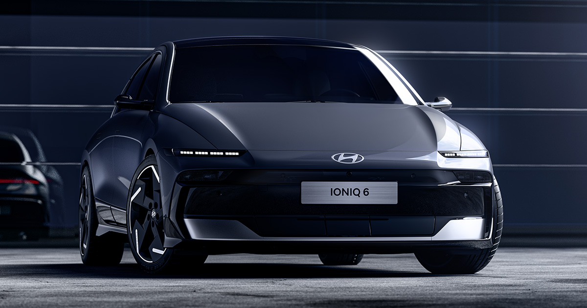 Interni della Hyundai Ioniq 6 Interni della Hyundai Ioniq 6
