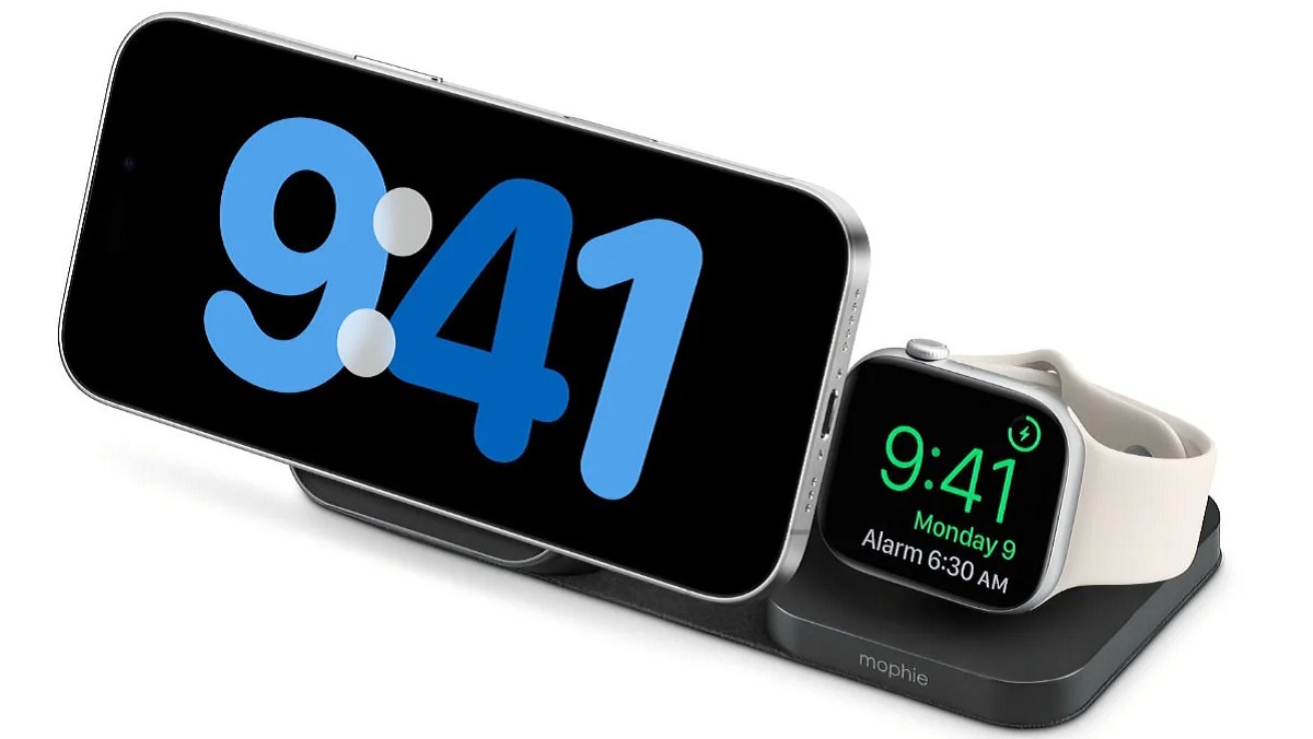 Mophie ha lanciato una stazione di ricarica per iPhone, Apple Watch e AirPods Mophie ha lanciato una stazione di ricarica per iPhone, Apple Watch e AirPods