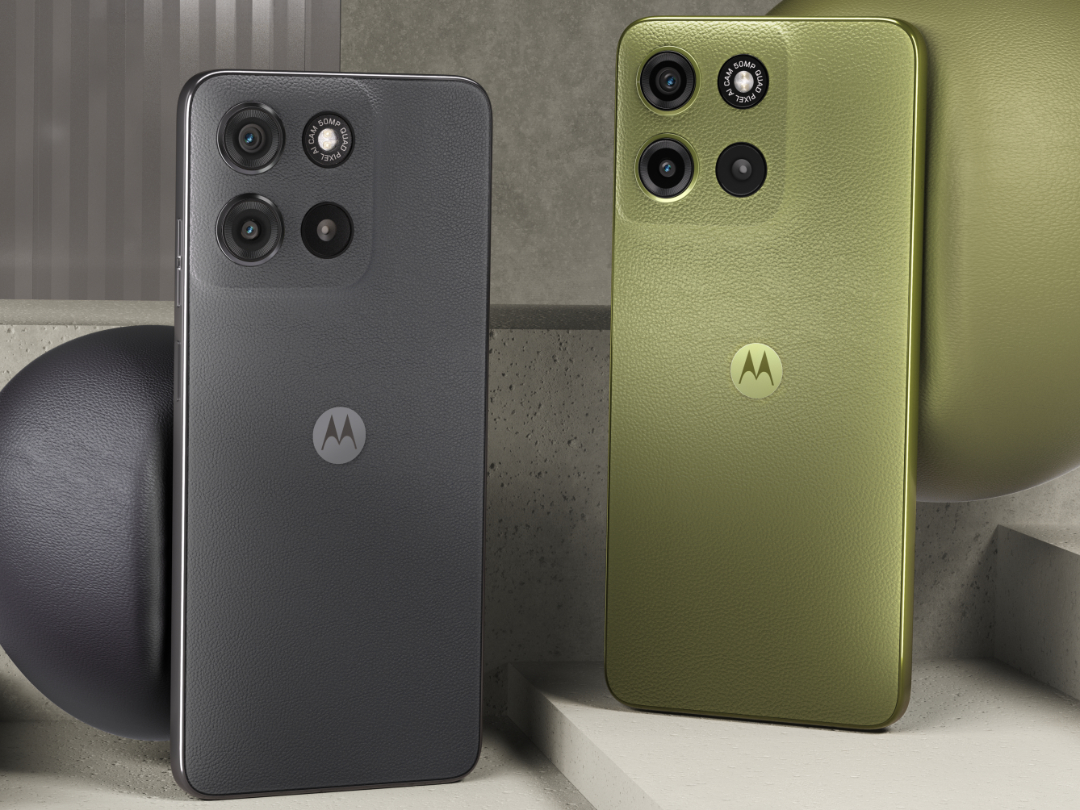 Moto G15 Power nei colori Gravity Grey e Iguana Green