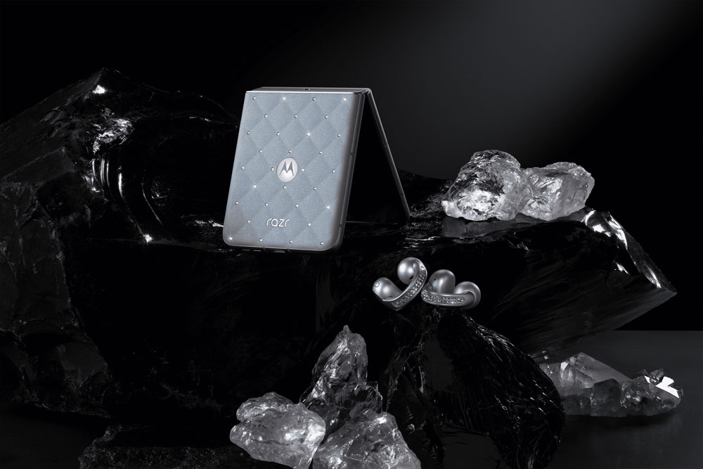 Motorola razr con cristalli Swarovski