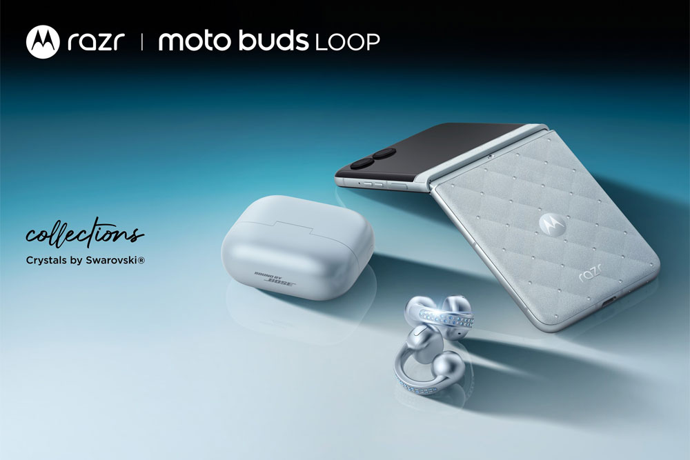Custodia Motorola razr in stile trapuntato 3D