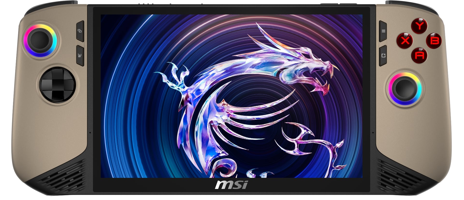 Esterno di MSI Claw 8 AI+