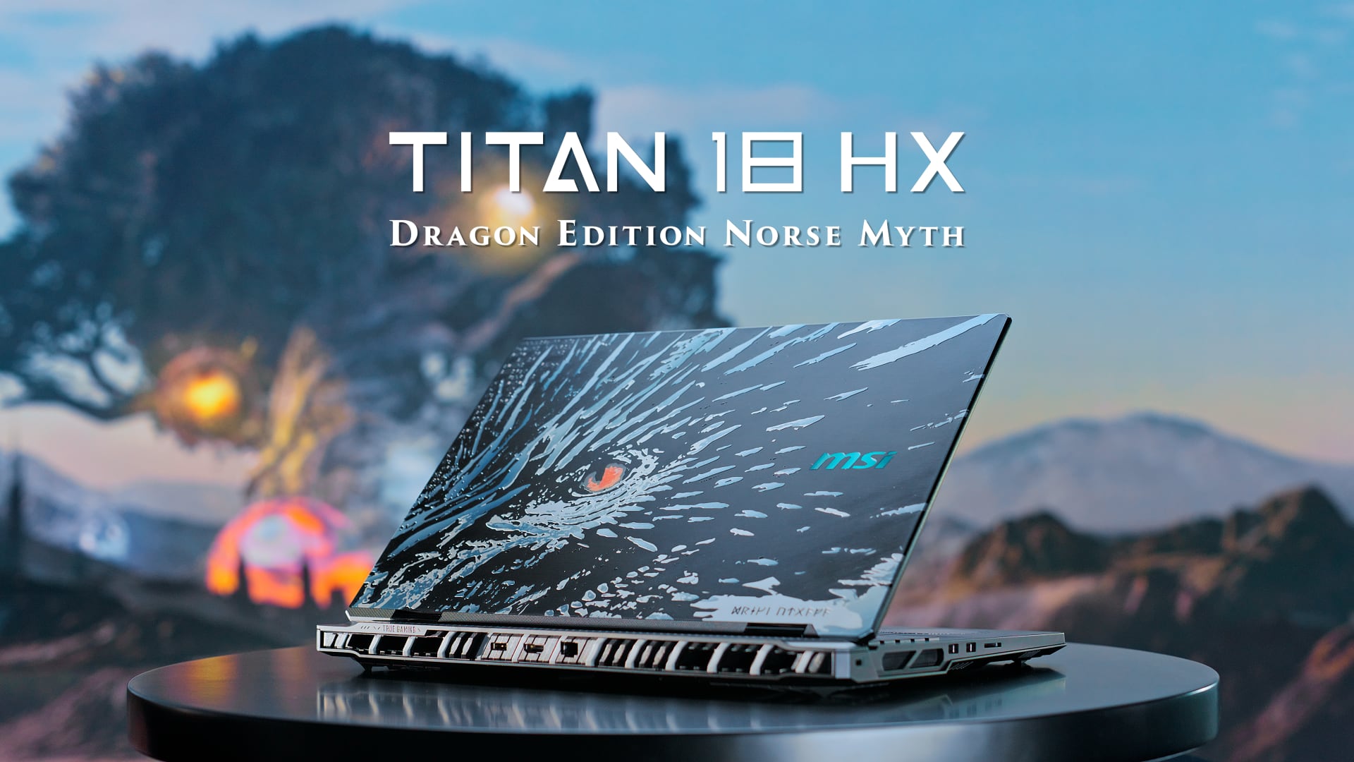 Computer portatile Titan 18HX. Illustrazione: MSI