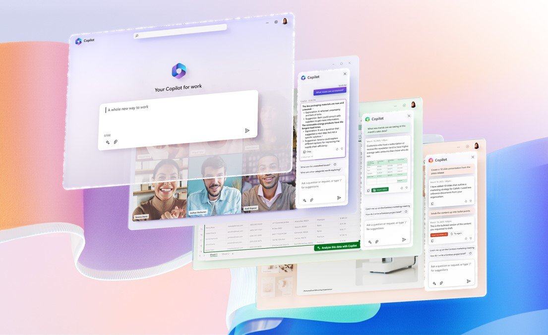 Microsoft lancia l'assistente AI Copilot per Microsoft 365 con un abbonamento a pagamento Microsoft lancia l'assistente AI Copilot per Microsoft 365 con un abbonamento a pagamento
