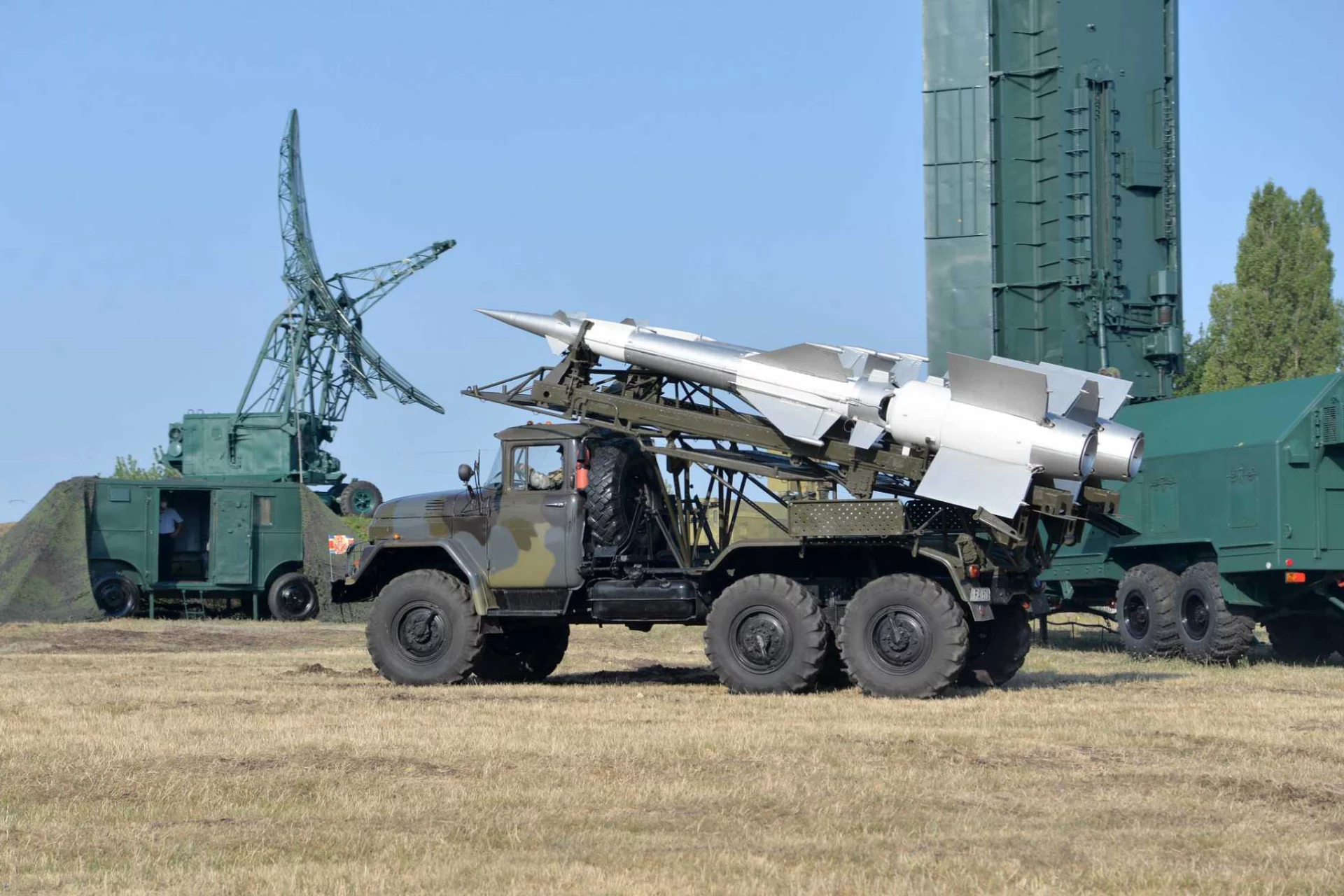 Sistema di missili superficie-aria S-125 'Neva-M1' moldavo