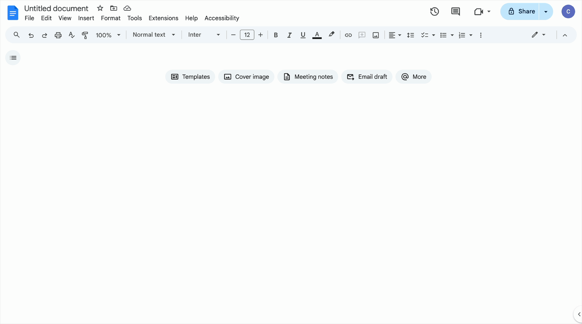Opzioni di layout di Google Docs