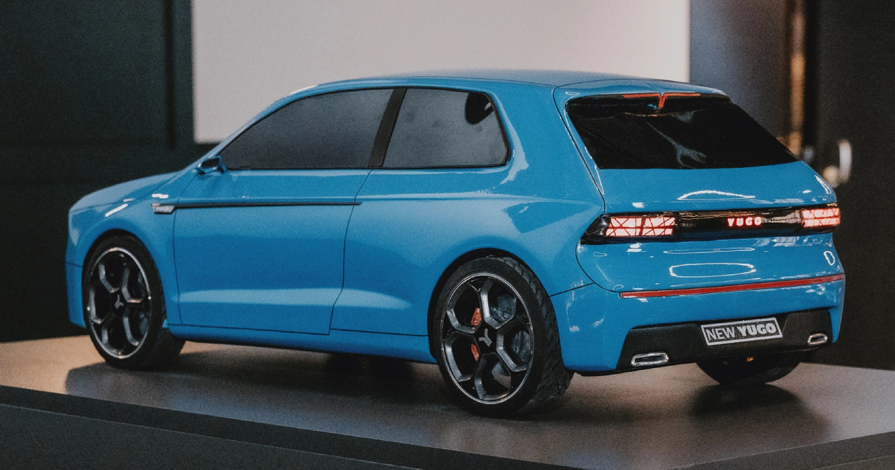 Il design del nuovo Yugo con linee nette
