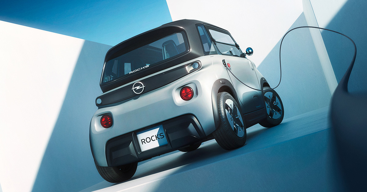 La Opel Rocks aggiornata - vista frontale