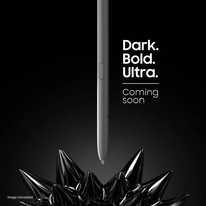 Teaser rapidamente cancellato per l'oscuro S25 Ultra Teaser rapidamente cancellato per l'oscuro S25 Ultra