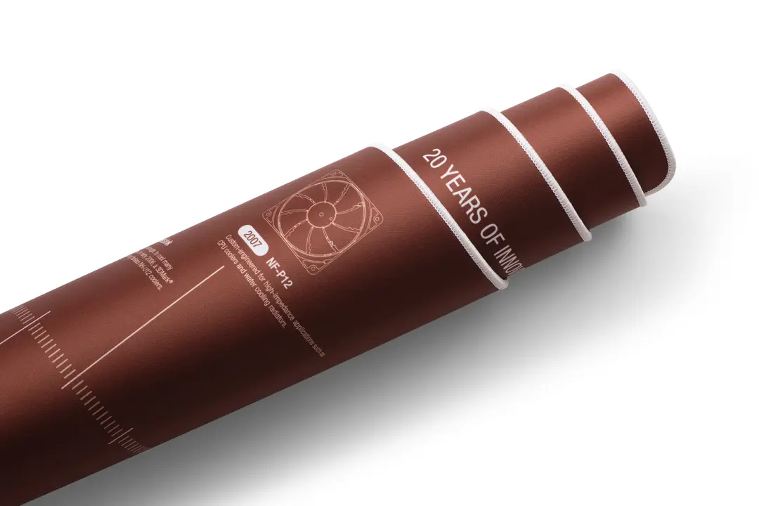 Tappetino Noctua NP-DM3 con bordi cuciti