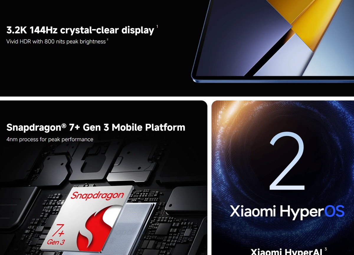 Display di Poco Pad X1