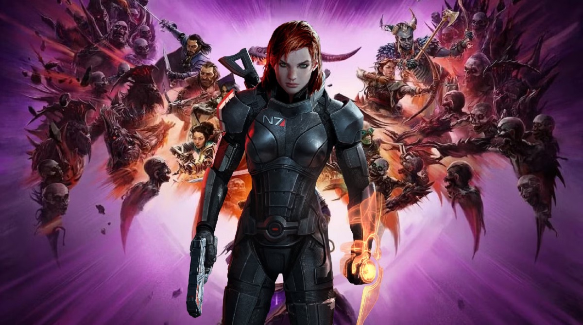 In onore dell'N7 Day con la prima patch, BioWare ha aggiunto costumi a tema Mass Effect a Dragon Age: The Veilguard. In onore dell'N7 Day con la prima patch, BioWare ha aggiunto costumi a tema Mass Effect a Dragon Age: The Veilguard.