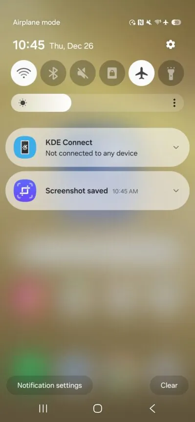 Nessuna notifica in background in One UI 7.0 Nessuna notifica in background in One UI 7.0