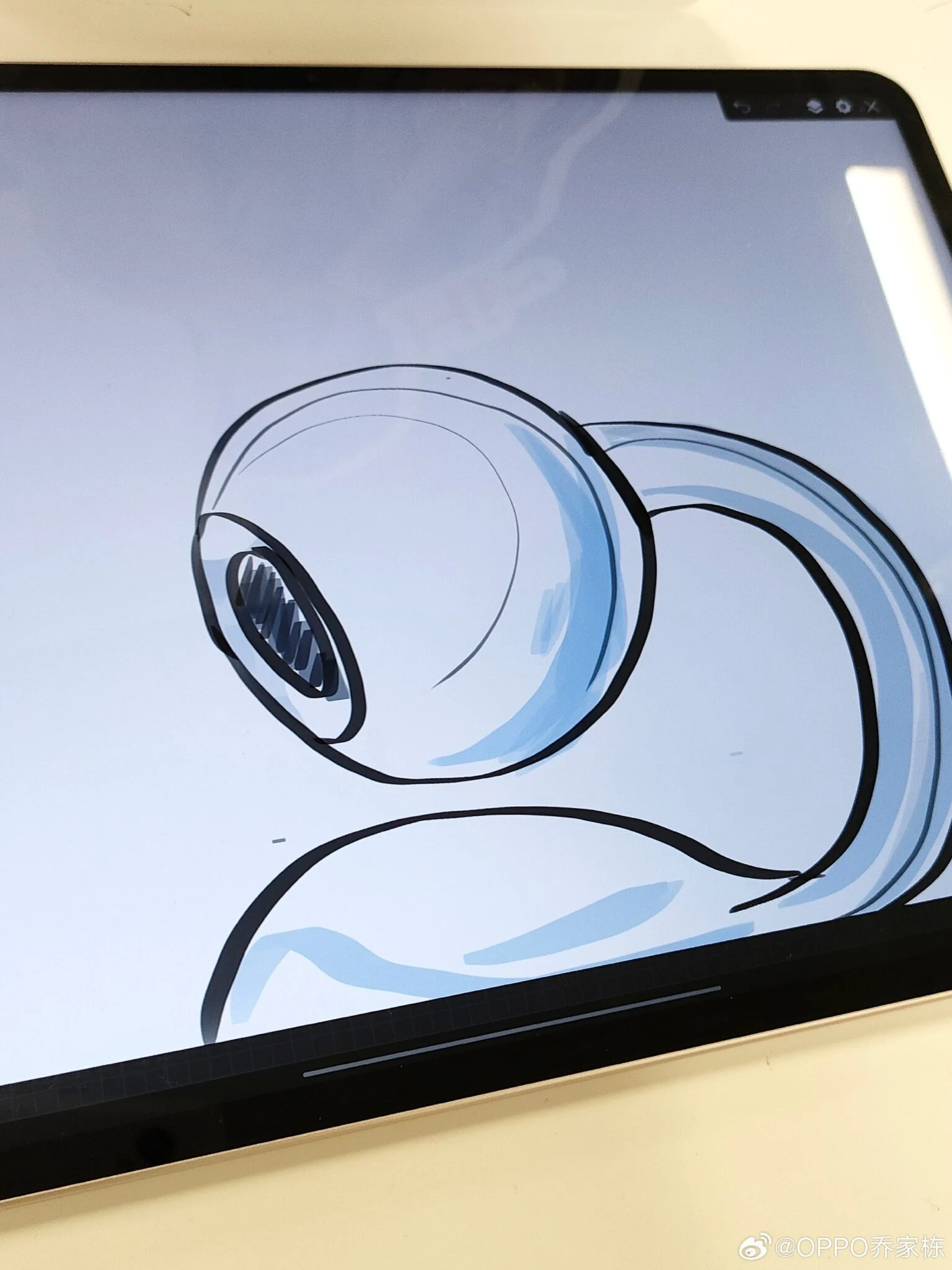Teaser delle cuffie Oppo Enco Clip Teaser delle cuffie Oppo Enco Clip