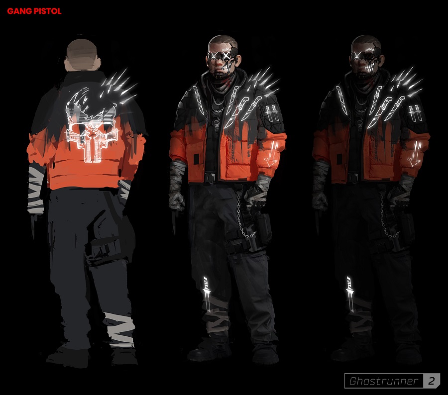 Lo stile cyberpunk oscuro e accattivante della prima concept art di Ghostrunner 2-6 Lo stile cyberpunk oscuro e accattivante della prima concept art di Ghostrunner 2-6