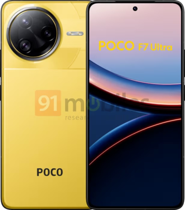 Poco F7 Ultra a colori