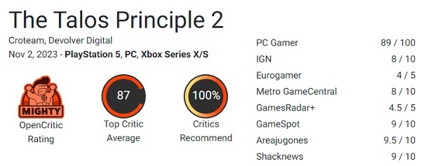 Un superbo puzzle game dal significato profondo: la critica è entusiasta di The Talos Principle 2 e assegna al gioco punteggi altissimi-2
