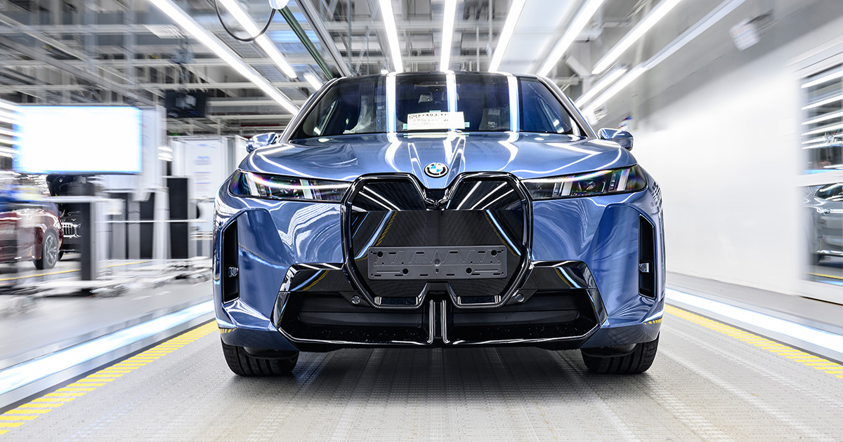 Produzione di BMW iX