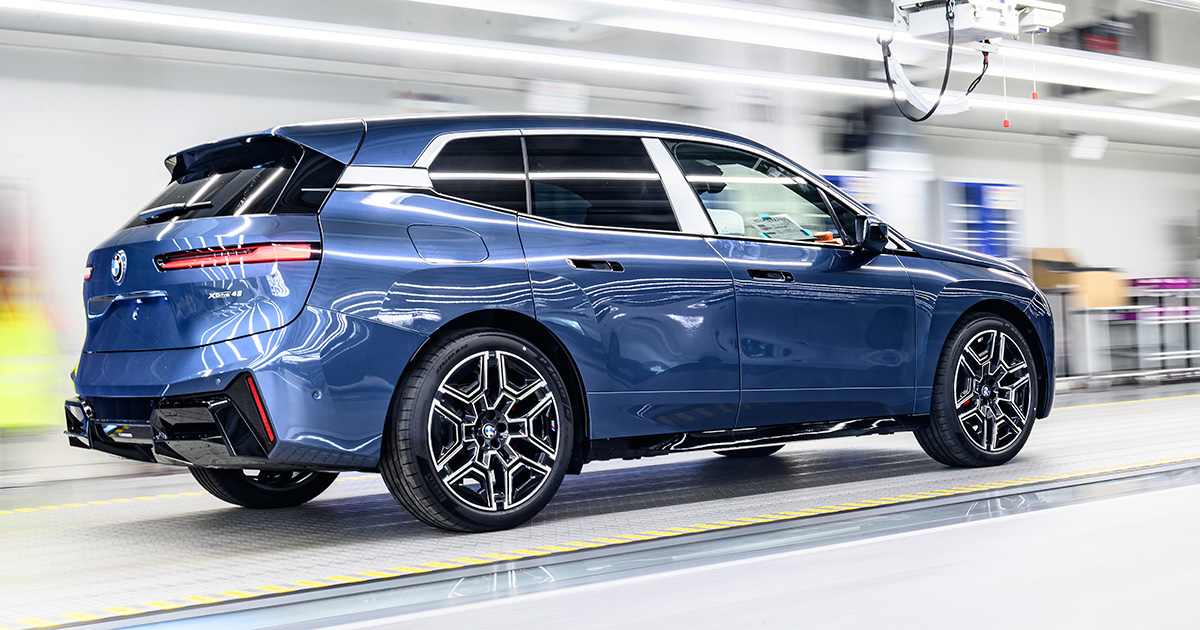 Produzione di BMW iX