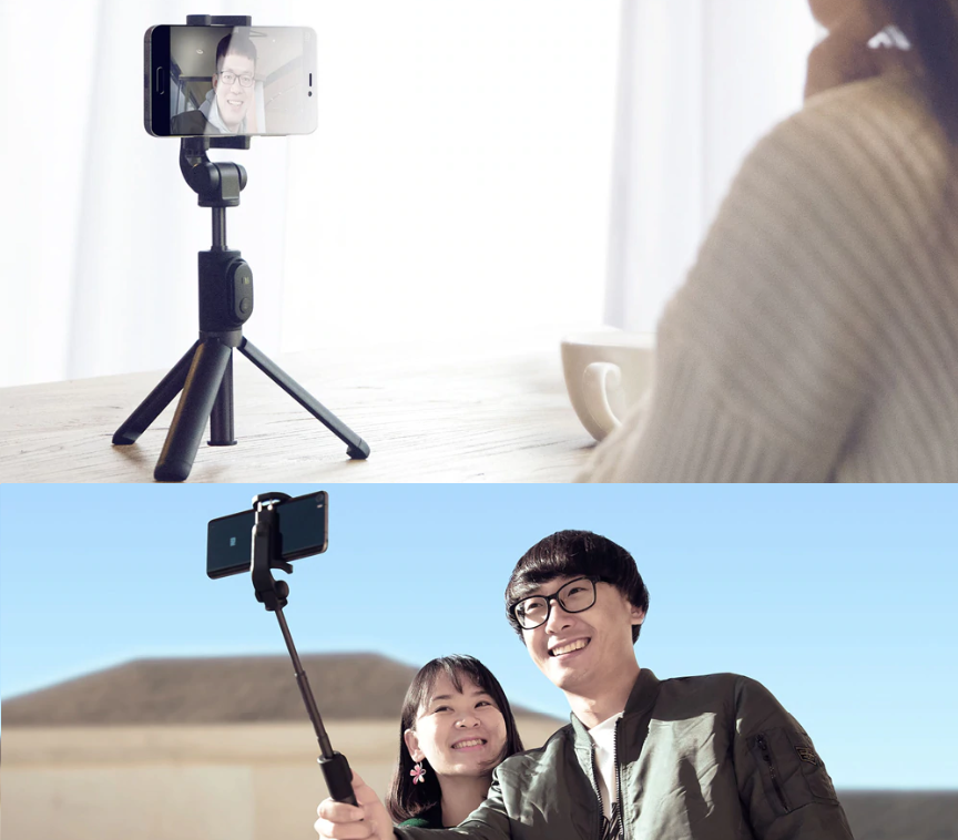 treppiede per selfies monopiede per telefono