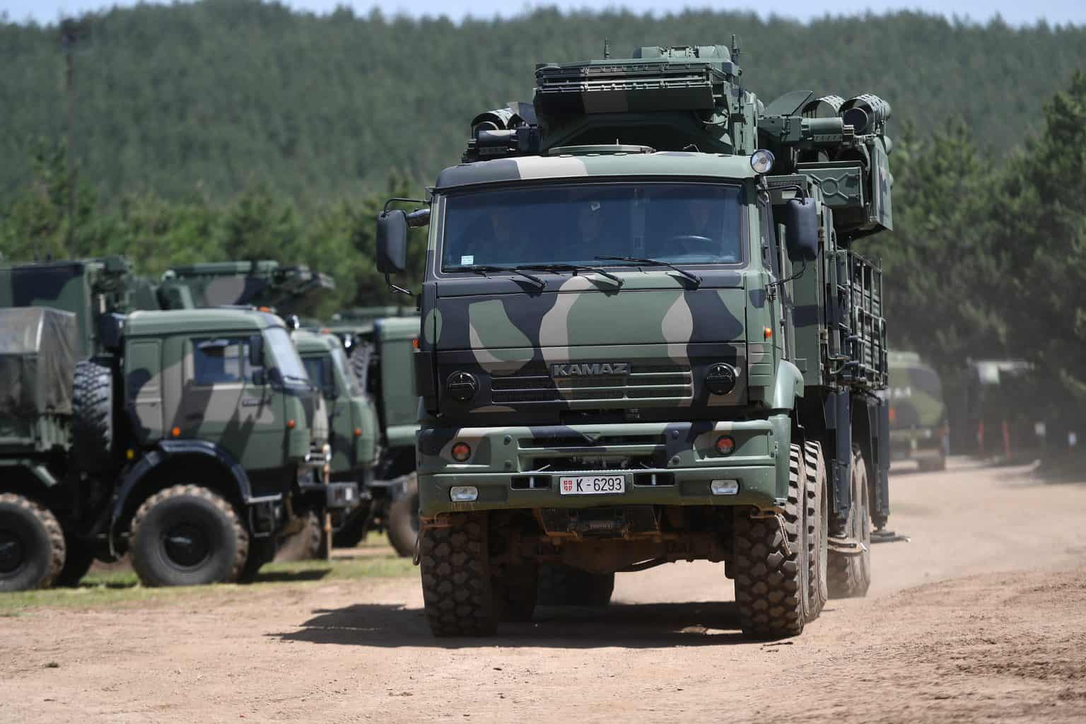 Complesso Pantsir-C1 delle forze armate serbe