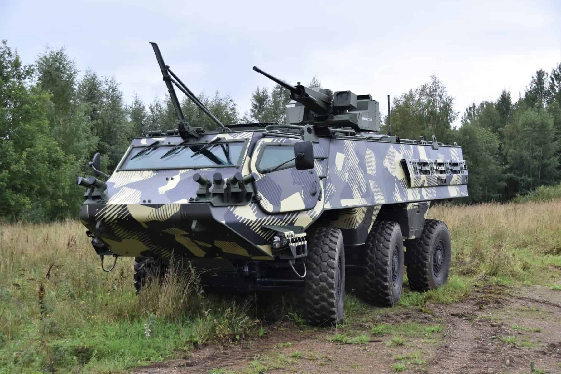Portavalori blindato Patria 6x6 Portavalori blindato Patria 6x6