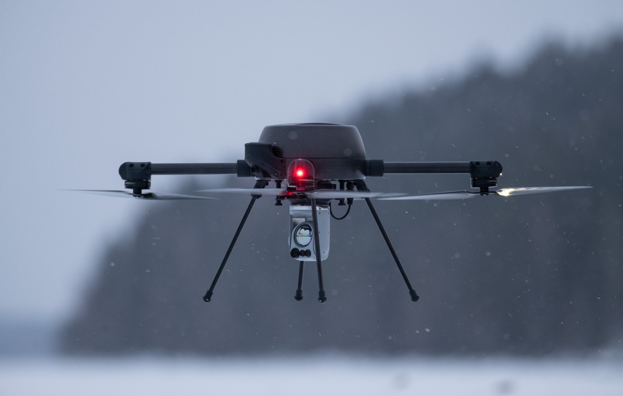 Drone Patria SKY. Illustrazione: Patria