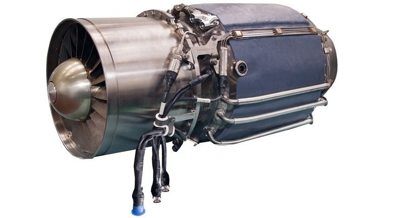 Il motore AI-PBS-350 al salone aeronautico di Farnborough