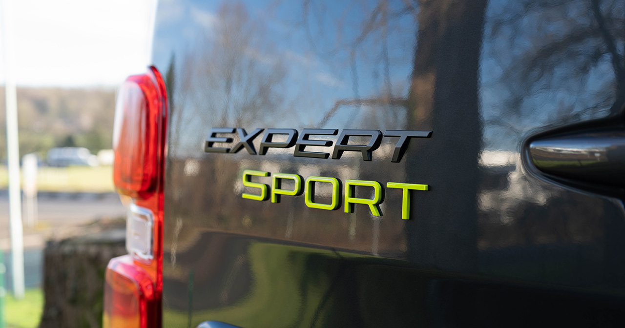Peugeot Expert Sport con cerchi in lega da 18 pollici Peugeot Expert Sport con cerchi in lega da 18 pollici