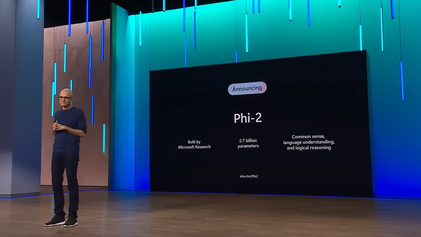 Microsoft ha rilasciato il modello linguistico compatto Phi-2, che supera Llama 2 e Mistral 7B Microsoft ha rilasciato il modello linguistico compatto Phi-2, che supera Llama 2 e Mistral 7B
